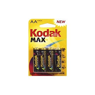 Kodak Max AA 4 pack